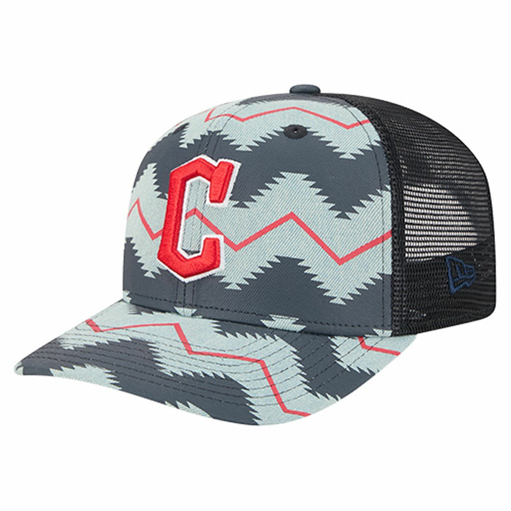 Cleveland Guardians New Era Aztec Denim 9SEVENTY Adjustable Hat Near Me