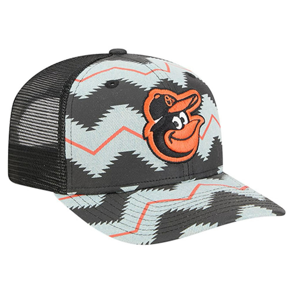 Baltimore Orioles New Era Aztec Denim 9SEVENTY Adjustable Hat Online