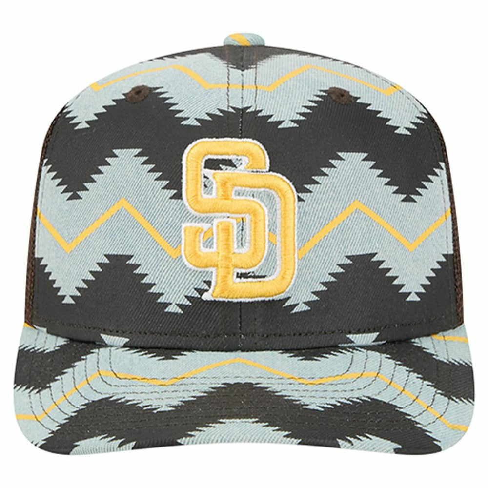 San Diego Padres New Era Aztec Denim 9SEVENTY Adjustable Hat Near Me