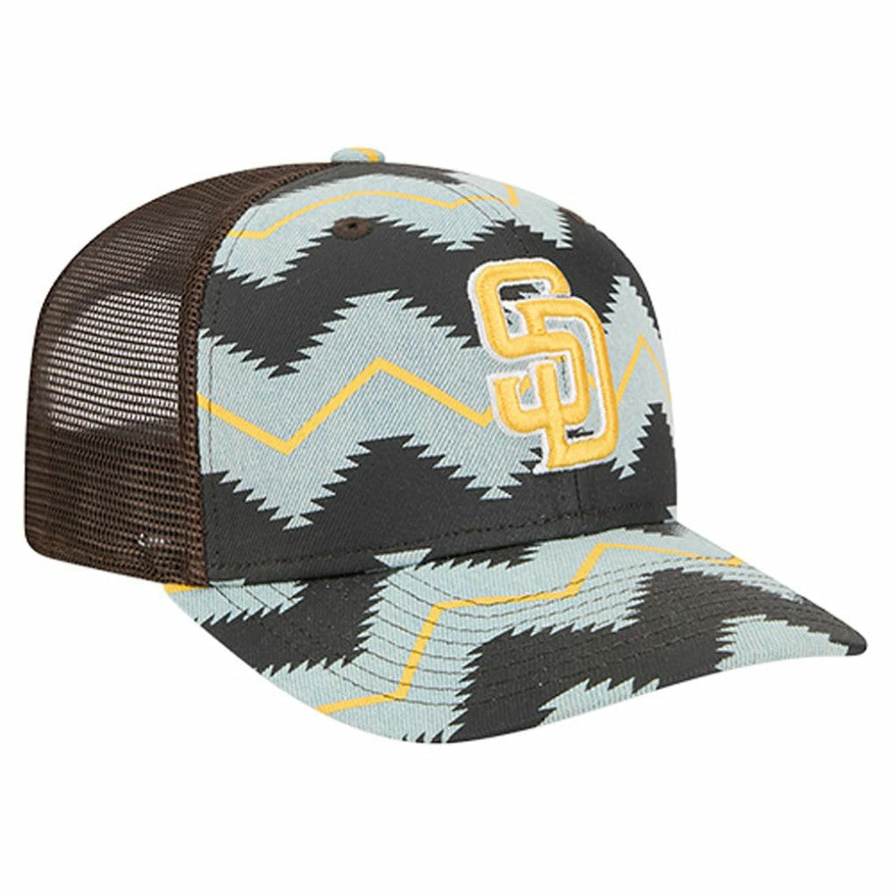San Diego Padres New Era Aztec Denim 9SEVENTY Adjustable Hat Near Me