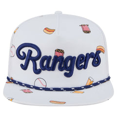 Texas Rangers New Era Team Cheer Rope 19TWENTY Adjustable Hat Lifestyle