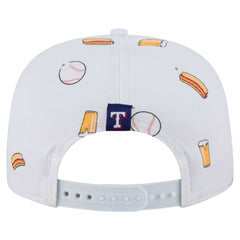 Texas Rangers New Era Team Cheer Rope 19TWENTY Adjustable Hat Lifestyle