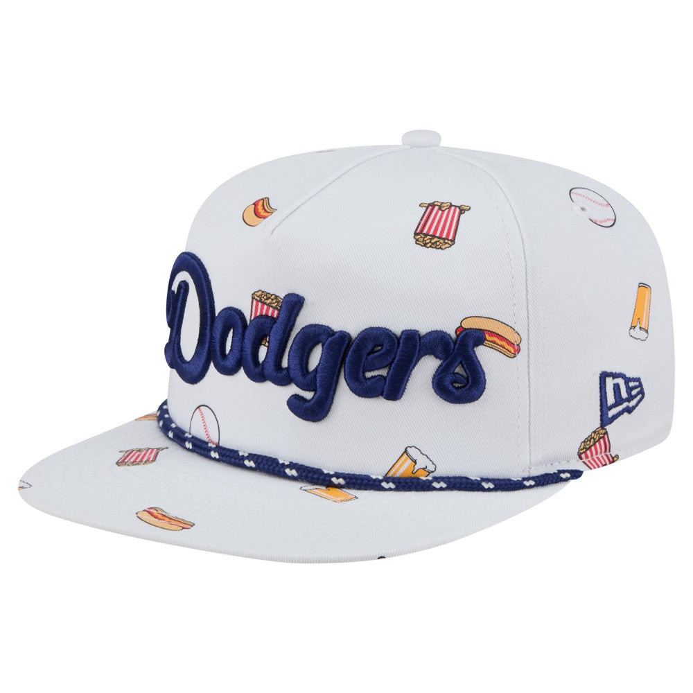Los Angeles Dodgers New Era Team Cheer Rope 19TWENTY Adjustable Hat discount