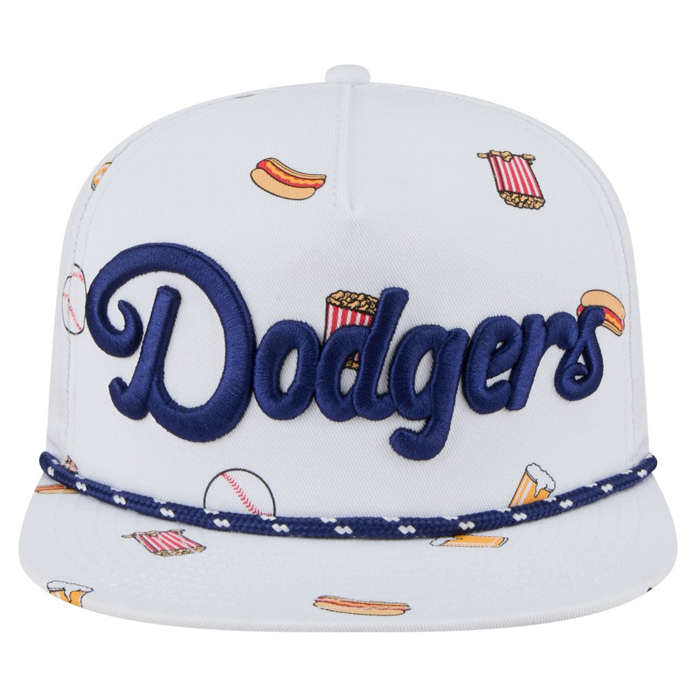 Los Angeles Dodgers New Era Team Cheer Rope 19TWENTY Adjustable Hat discount