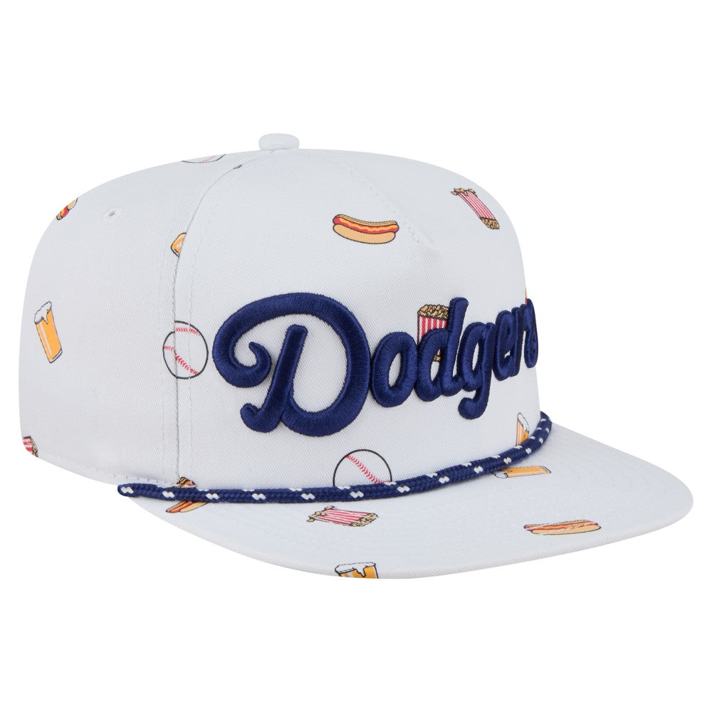 Los Angeles Dodgers New Era Team Cheer Rope 19TWENTY Adjustable Hat discount