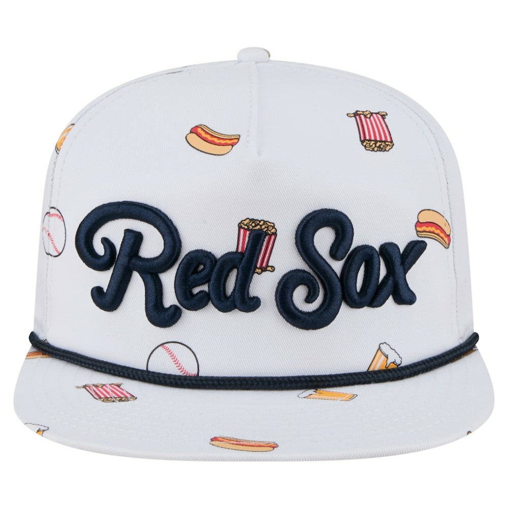 Boston Red Sox New Era Team Cheer Rope 19TWENTY Adjustable Hat Lifestyle
