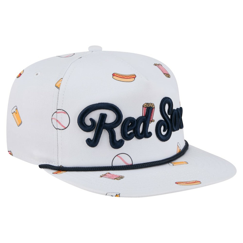 Boston Red Sox New Era Team Cheer Rope 19TWENTY Adjustable Hat Lifestyle