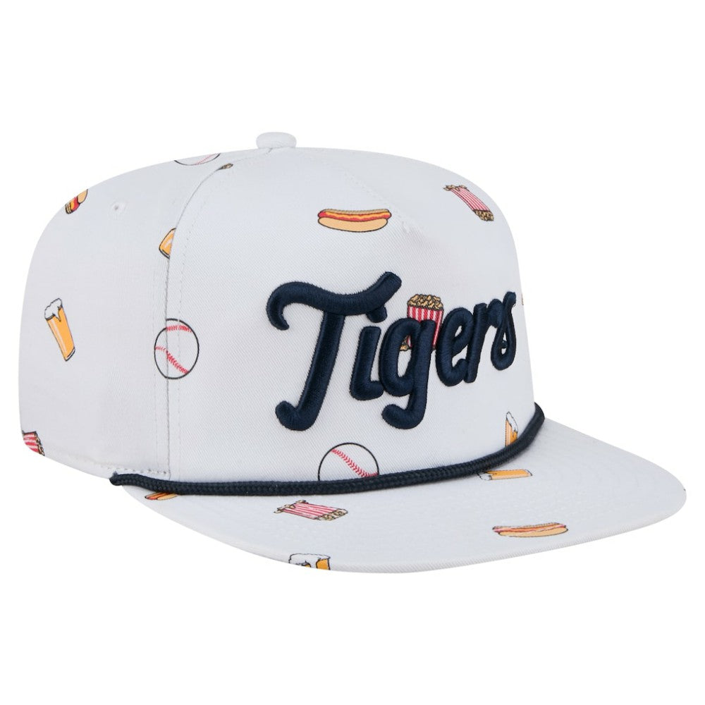 Detroit Tigers New Era Team Cheer Rope 19TWENTY Adjustable Hat Clearance