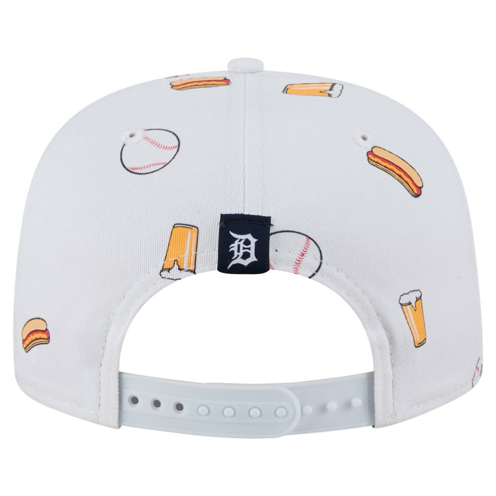 Detroit Tigers New Era Team Cheer Rope 19TWENTY Adjustable Hat Clearance