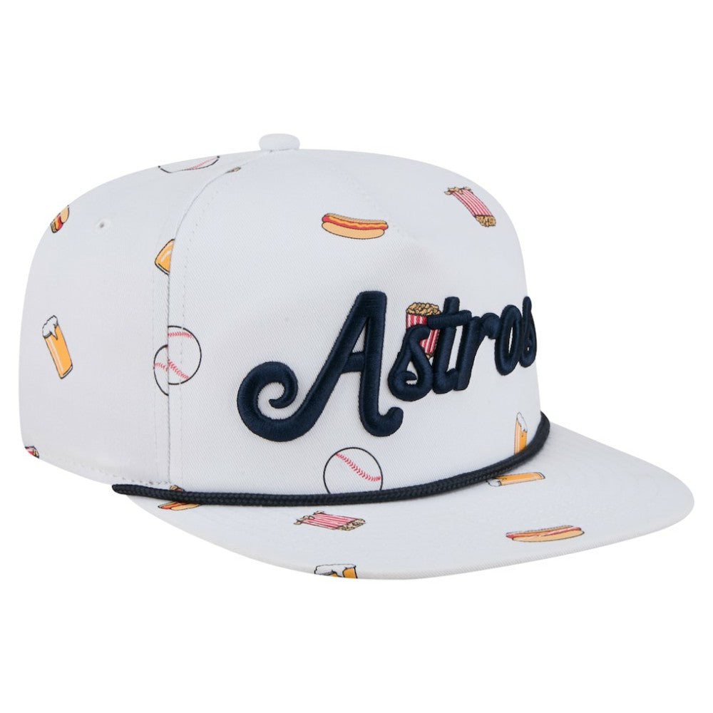 Houston Astros New Era Team Cheer Rope 19TWENTY Adjustable Hat On Sale