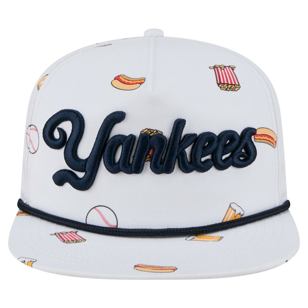 New York Yankees New Era Team Cheer Rope 19TWENTY Adjustable Hat for sale