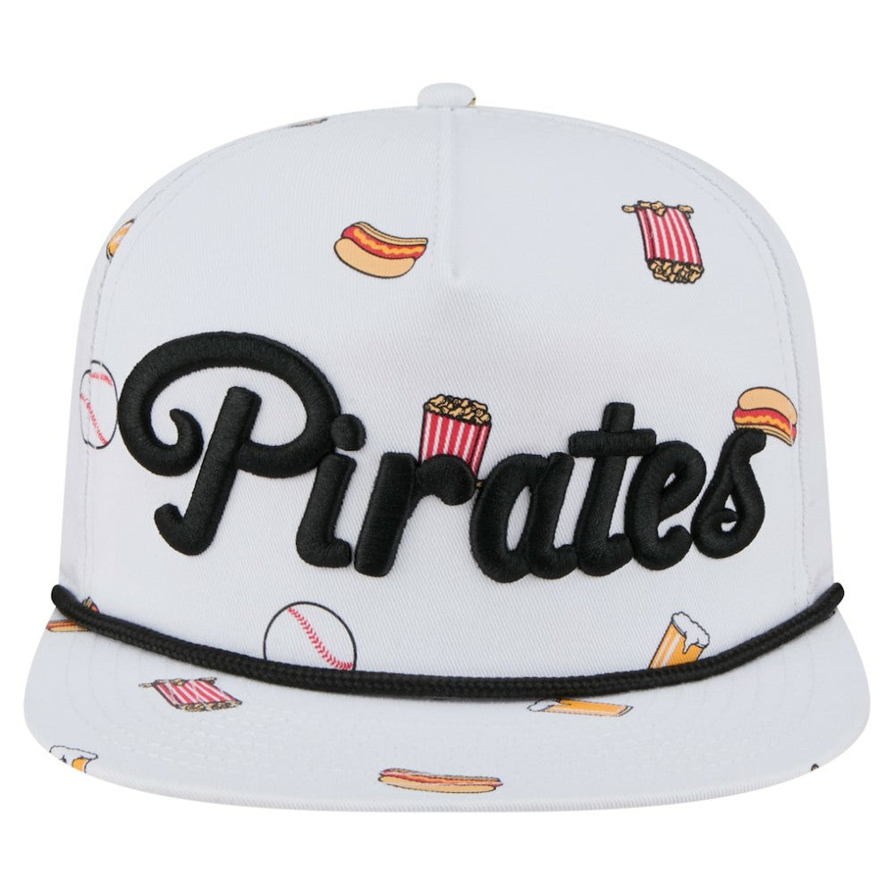 Pittsburgh Pirates New Era Team Cheer Rope 19TWENTY Adjustable Hat Sale