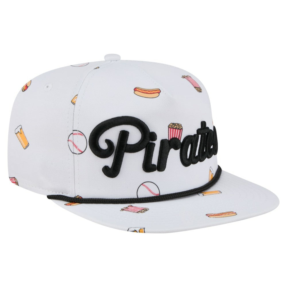 Pittsburgh Pirates New Era Team Cheer Rope 19TWENTY Adjustable Hat Sale