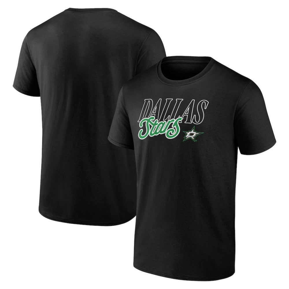 Dallas Stars - Script T-Shirt Black