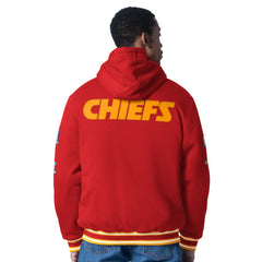 Kansas City Chiefs G-III Sports by Carl Banks Power Forward Commemorative Full-Zip Hooded Jacket Red - NFL