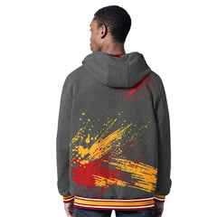 Kansas City Chiefs G-III Sports by Carl Banks Dual Threat Reversable Full-Zip Hooded Jacket Red/Charcoal - NFL