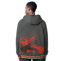 Cleveland Browns G-III Sports by Carl Banks Dual Threat Reversable Full-Zip Hooded Jacket Brown/Charcoal - NFL