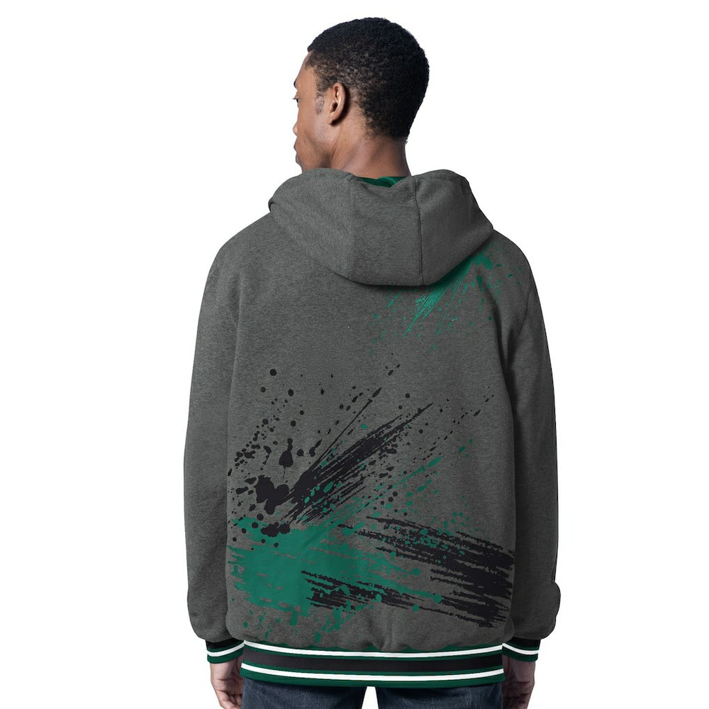 New York Jets G-III Sports by Carl Banks Dual Threat Reversable Full-Zip Hooded Jacket Green/Charcoal - NFL