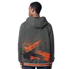 Cincinnati Bengals G-III Sports by Carl Banks Dual Threat Reversable Full-Zip Hooded Jacket Black/Charcoal - NFL