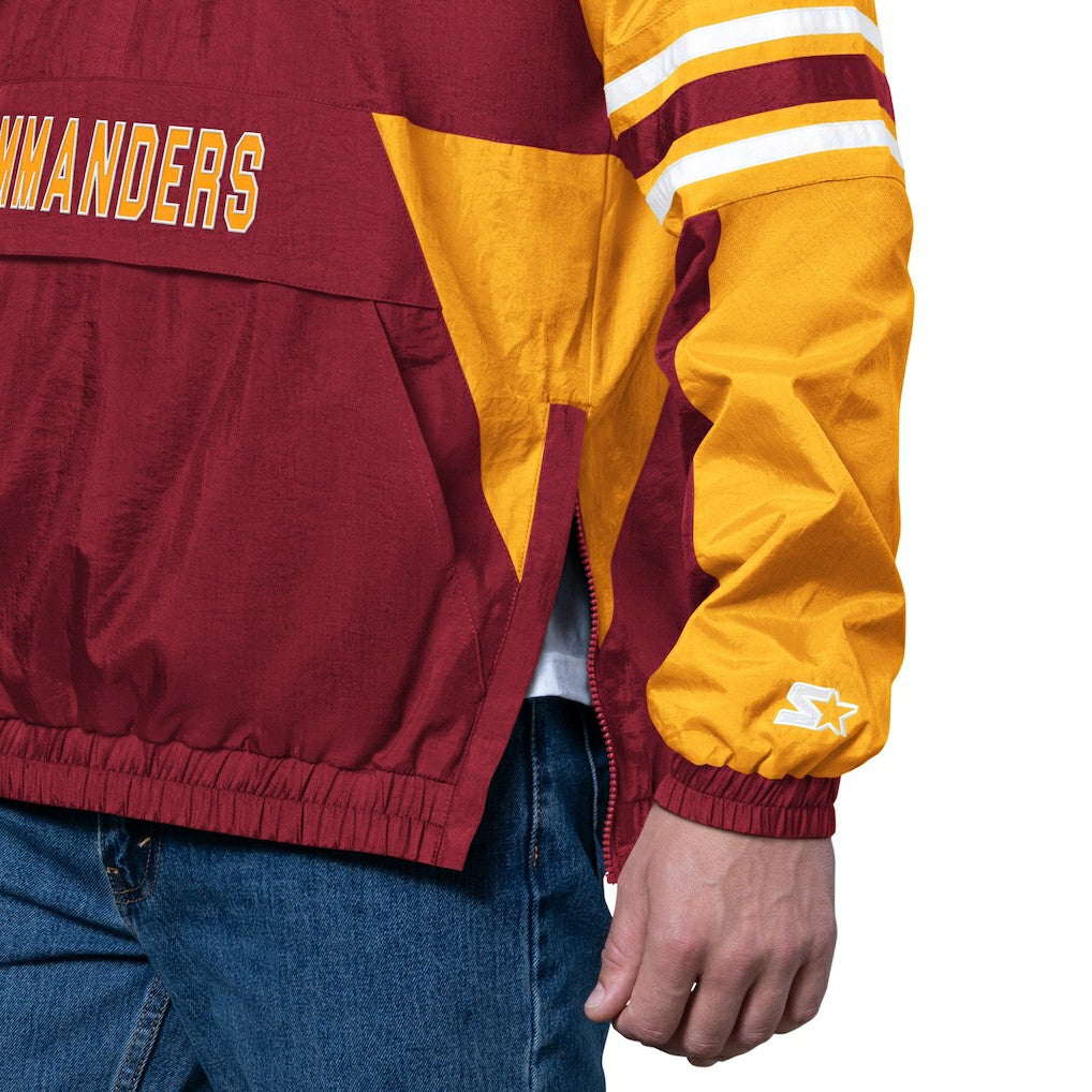Washington Commanders Starter Prospect Half-Zip Pullover Burgundy - NFL