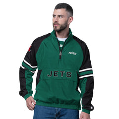 New York Jets Starter Prospect Half-Zip Pullover Green - NFL