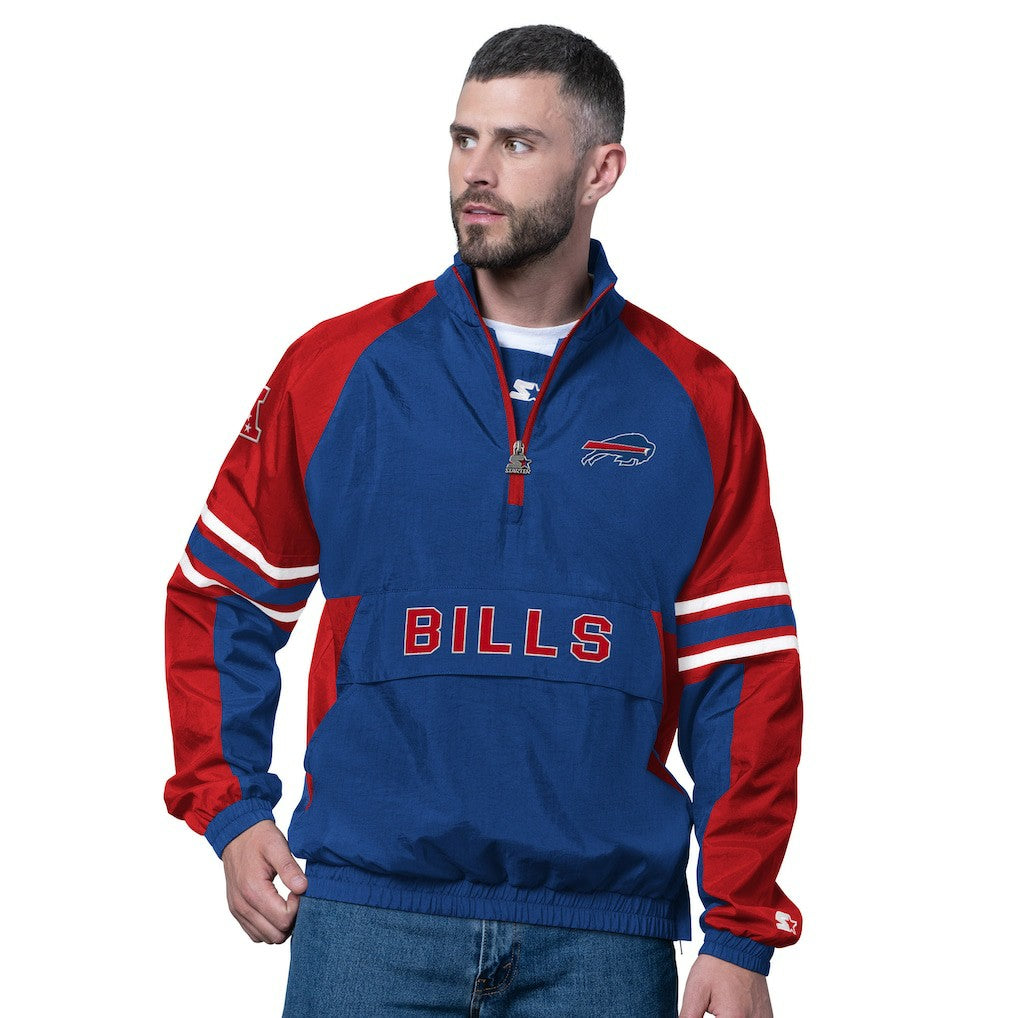 Buffalo Bills Starter Prospect Half-Zip Pullover Royal - NFL