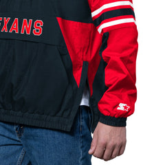 Houston Texans Starter Prospect Half-Zip Pullover Navy - NFL
