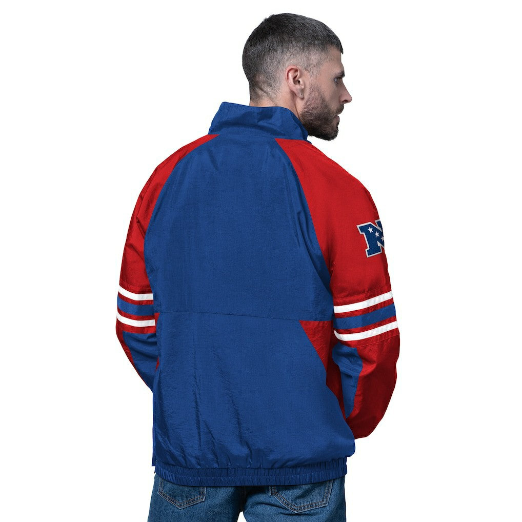 New York Giants Starter Prospect Half-Zip Pullover Royal - NFL