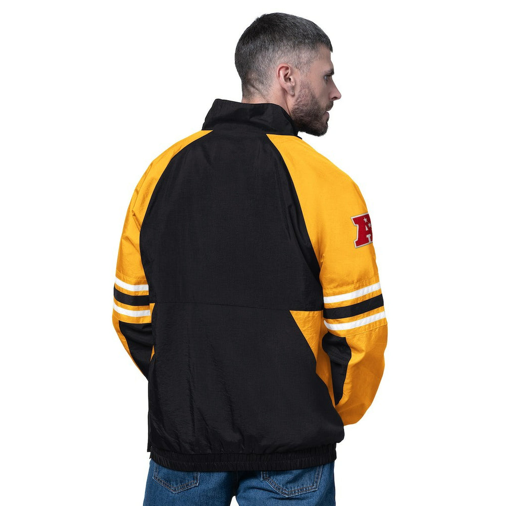 Pittsburgh Steelers Starter Prospect Half-Zip Pullover Black - NFL