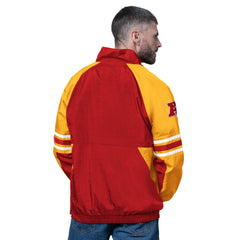 Kansas City Chiefs Starter Prospect Half-Zip Pullover Red - NFL