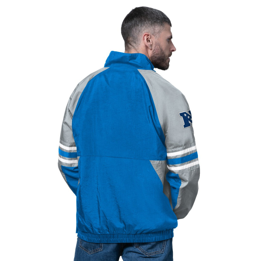 Detroit Lions Starter Prospect Half-Zip Pullover Blue - NFL