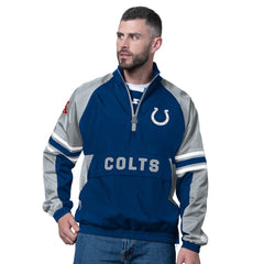 Indianapolis Colts Starter Prospect Half-Zip Pullover Royal - NFL