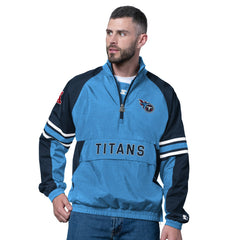 Tennessee Titans Starter Prospect Half-Zip Pullover Light Blue - NFL