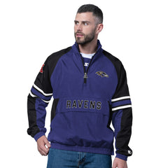 Baltimore Ravens Starter Prospect Half-Zip Pullover Purple - NFL