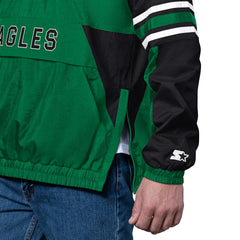 Philadelphia Eagles Starter Vintage Logo Prospect Half-Zip Pullover Kelly Green - NFL