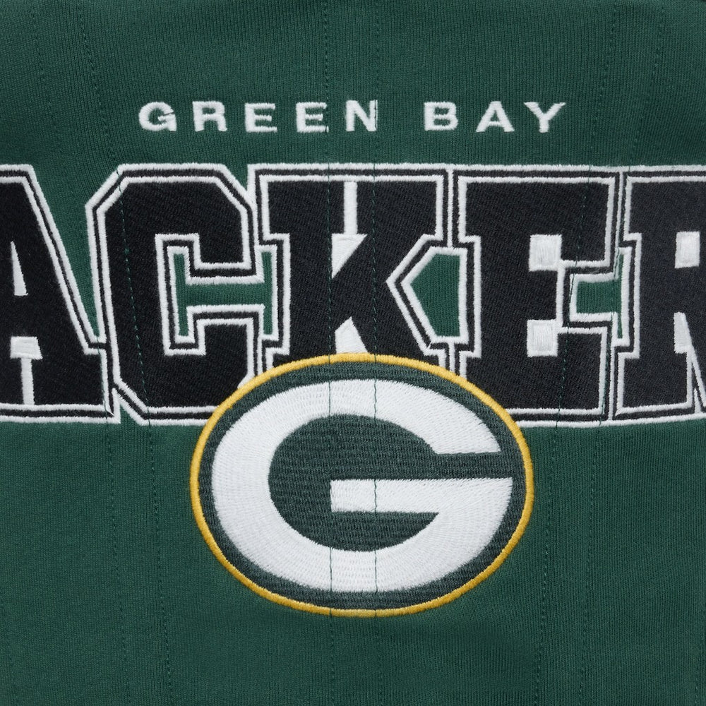 Green Bay Packers Off Season x NFL Women's Fleece Corset Green - NFL