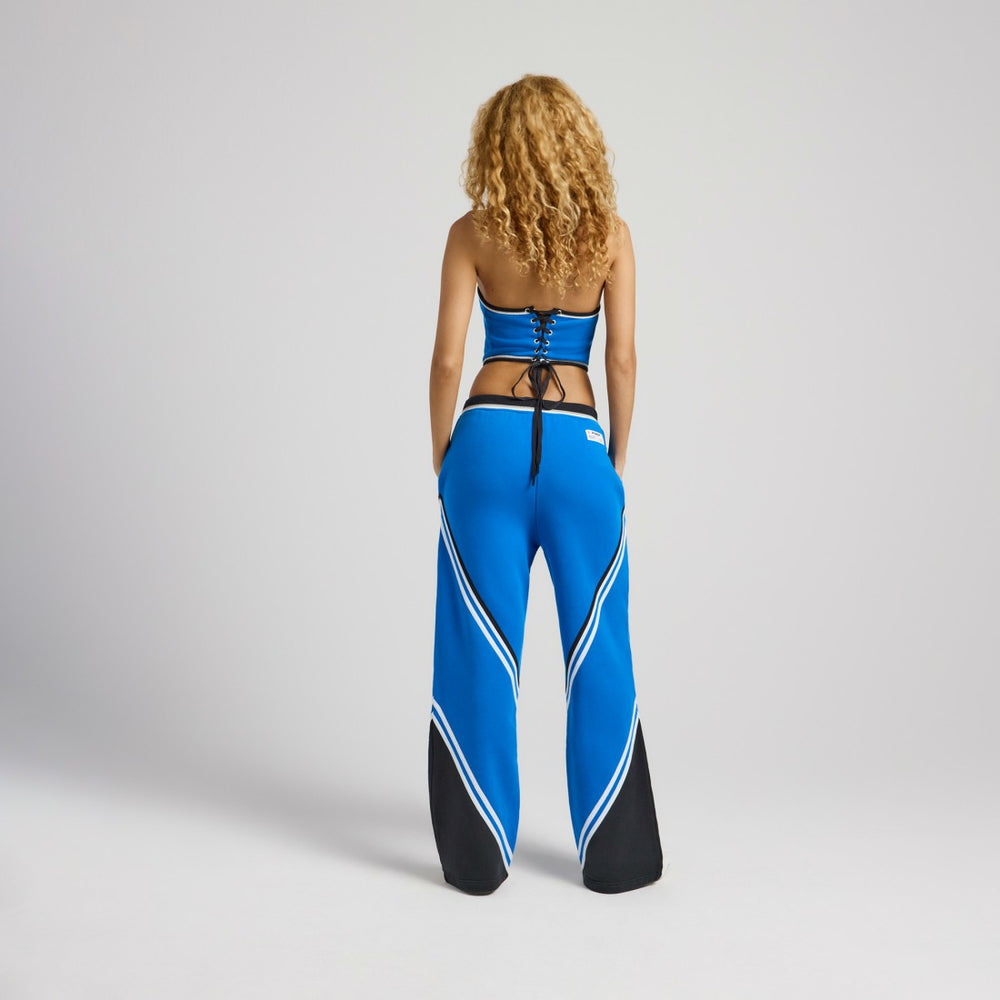 Detroit Lions Off Season x NFL Women's Fleece Corset Blue - NFL