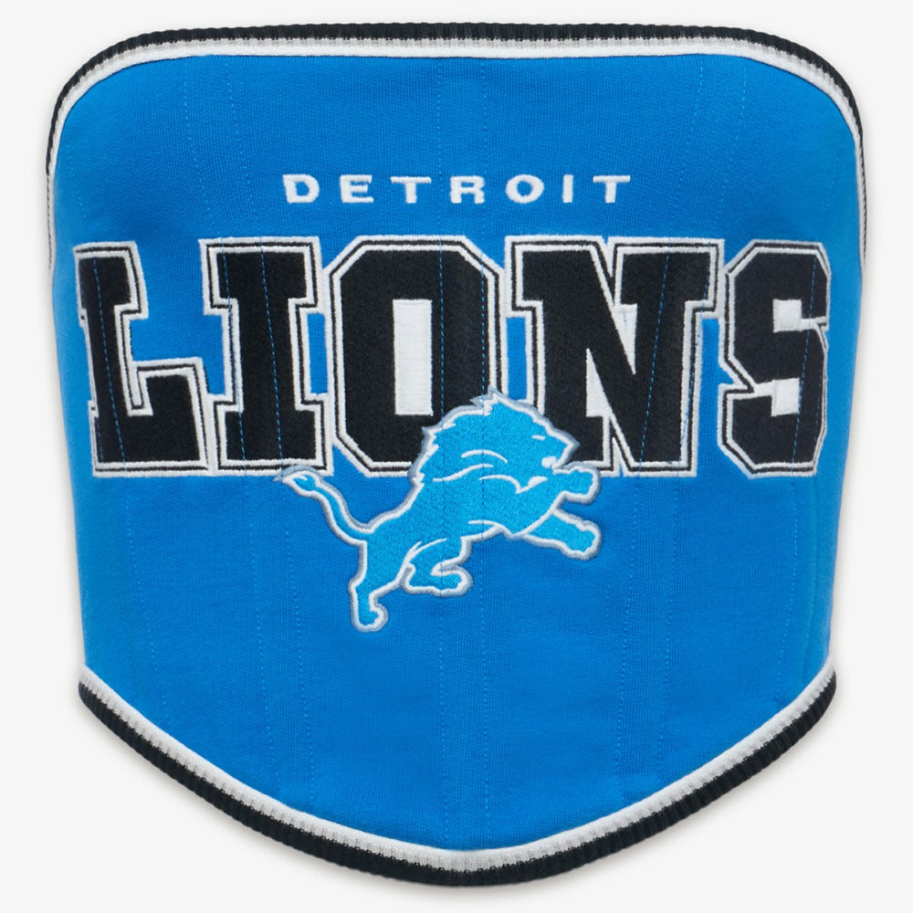 Detroit Lions Off Season x NFL Women's Fleece Corset Blue - NFL