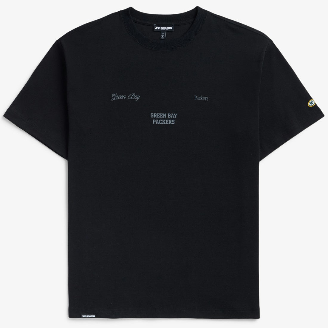 Green Bay Packers Off Season x NFL Unisex Graphic T-Shirt Black - NFL