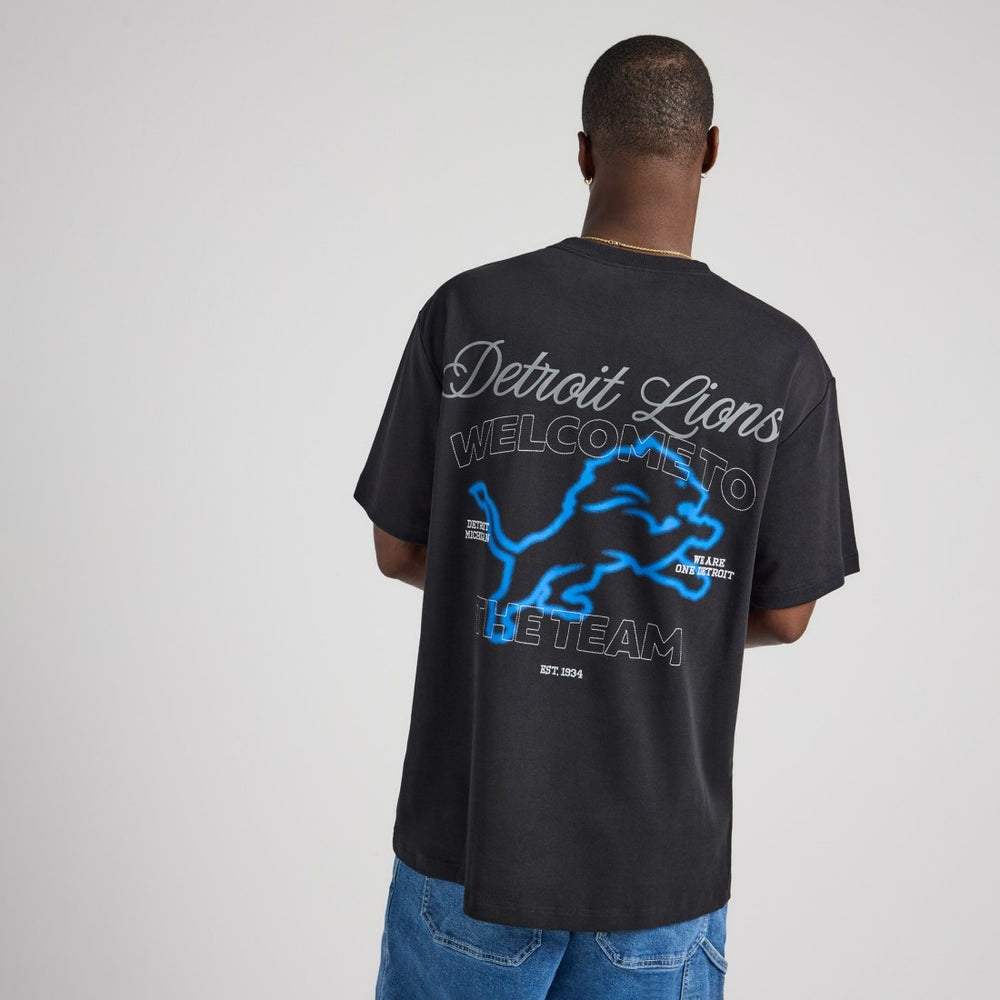 Detroit Lions Off Season x NFL Unisex Graphic T-Shirt Black - NFL