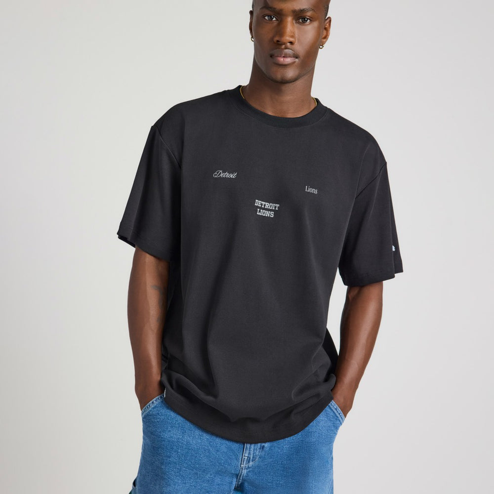 Detroit Lions Off Season x NFL Unisex Graphic T-Shirt Black - NFL