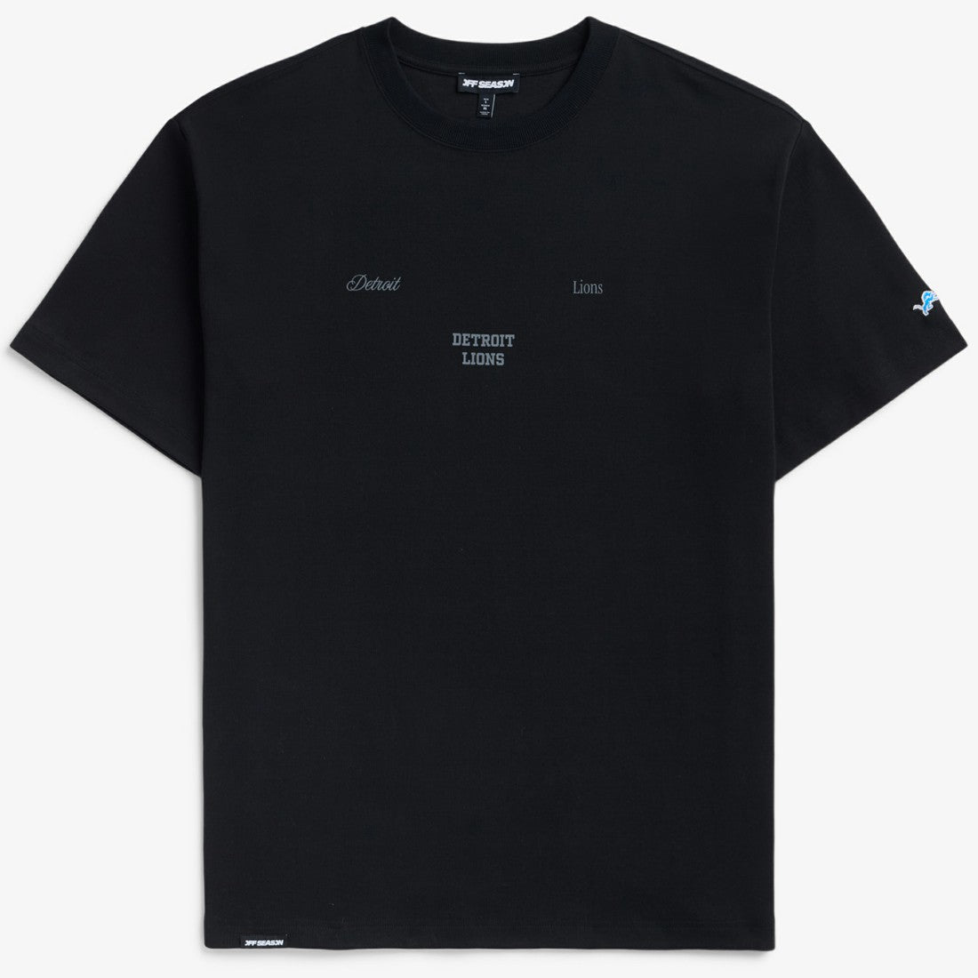 Detroit Lions Off Season x NFL Unisex Graphic T-Shirt Black - NFL