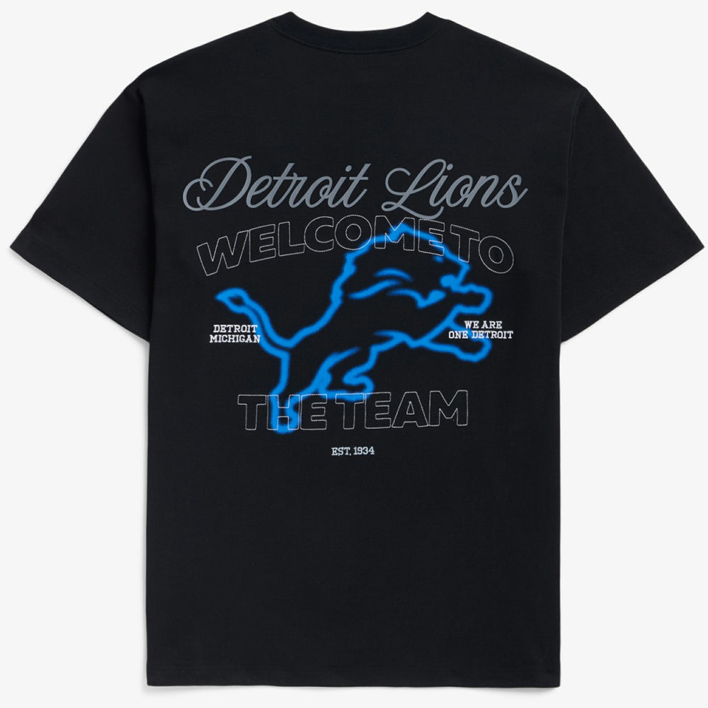 Detroit Lions Off Season x NFL Unisex Graphic T-Shirt Black - NFL