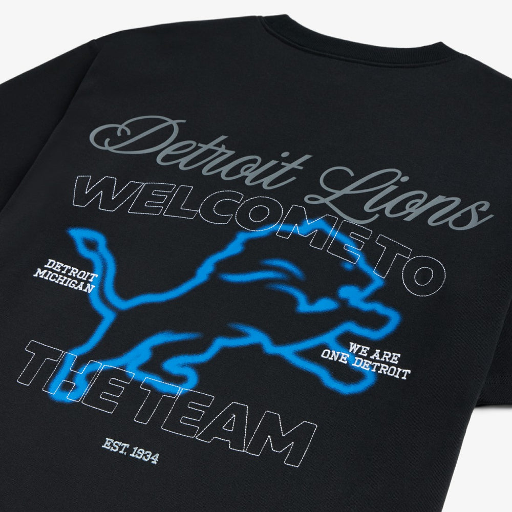 Detroit Lions Off Season x NFL Unisex Graphic T-Shirt Black - NFL