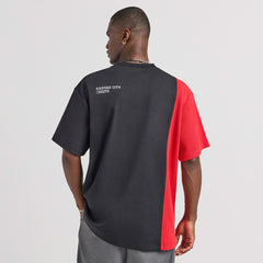 Kansas City Chiefs Off Season x NFL Unisex Spliced T-Shirt Black - NFL