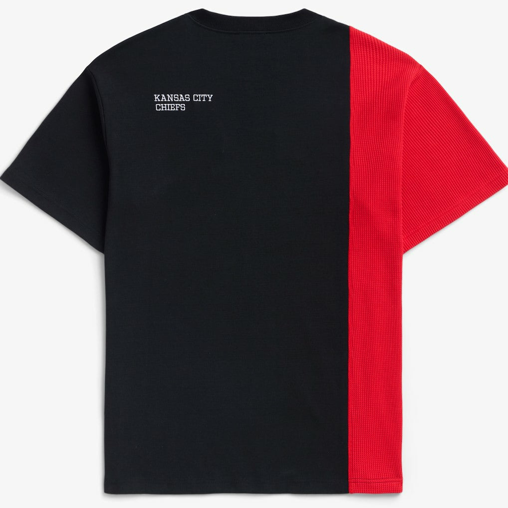 Kansas City Chiefs Off Season x NFL Unisex Spliced T-Shirt Black - NFL
