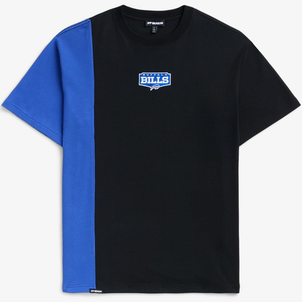Buffalo Bills Off Season x NFL Unisex Spliced T-Shirt Black - NFL