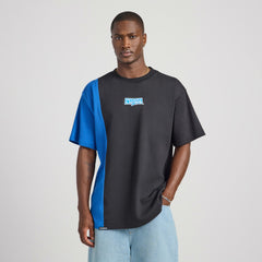 Detroit Lions Off Season x NFL Unisex Spliced T-Shirt Black - NFL