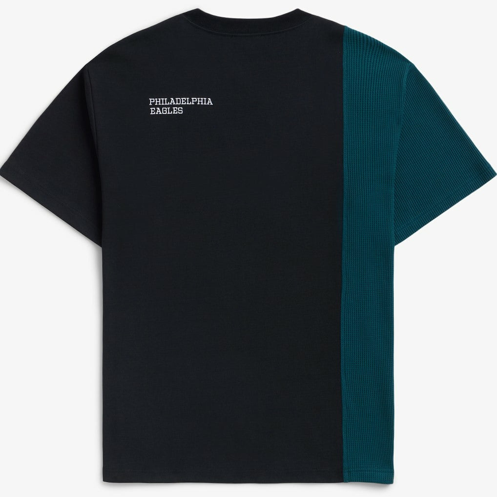 Philadelphia Eagles Off Season x NFL Unisex Spliced T-Shirt Black - NFL