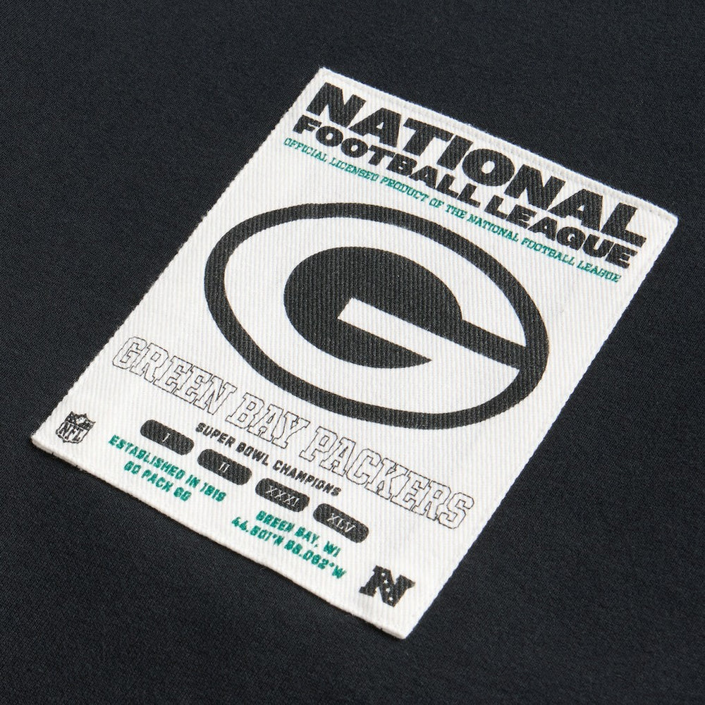 Green Bay Packers Off Season x NFL Unisex Fleece Sweatshirt Black - NFL